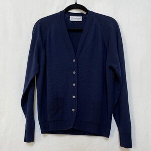 Vintage Edinburgh Button Down - Navy